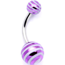 Load image into Gallery viewer, Evening of Color Zig Zag Party Pack Belly Ring Set of 4