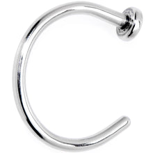 Load image into Gallery viewer, 18G 5/16 Grade 23 Titanium Minimalist Nose Hoop
