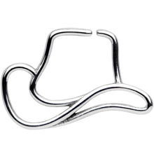 Load image into Gallery viewer, 18G Howdy Folks Cowboy Hat Closure Ring