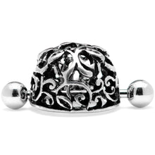 Load image into Gallery viewer, 14G 9/16 Framework Twining Vines Nipple Shield Set