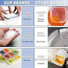 Load image into Gallery viewer, 48-Piece Food Storage Container Set – Stackable, Microwave Safe, BPA Free