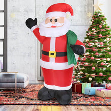 Load image into Gallery viewer, 6.4ft Inflatable Christmas Giant Santa Claus