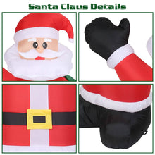 Load image into Gallery viewer, 6.4ft Inflatable Christmas Giant Santa Claus