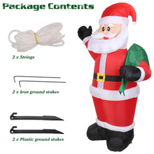 Load image into Gallery viewer, 6.4ft Inflatable Christmas Giant Santa Claus