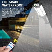 Load image into Gallery viewer, 6500K Bright LED Solar Wall Light 3 Lighting Mode Light