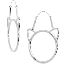 Load image into Gallery viewer, Simple Cut Out Cat Lover Extraordinaire Tunnel Plug Earrings