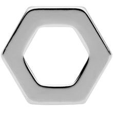 Load image into Gallery viewer, 00G Geometric Hexagon Screw Fit Tunnel Plug Set