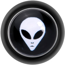 Load image into Gallery viewer, Black White Outer Space Alien Cheater Plug
