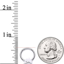Load image into Gallery viewer, 16G 3/8 Leaping Dolphin Hinged Segment Ring