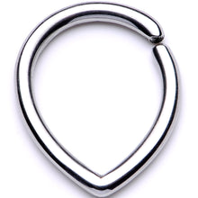 Load image into Gallery viewer, 16G 3/8 Teardrop Closure Ring