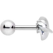 Load image into Gallery viewer, 16G 1/4 Ring of Planet Saturn Cartilage Tragus Earring