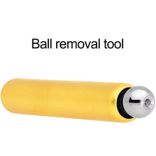 Load image into Gallery viewer, 3mm to 4mm Yellow Aluminum Body Piercing Ball Removal Tool