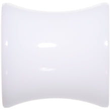 Load image into Gallery viewer, 0G White UV Reactive Acrylic Saddle Plug Set