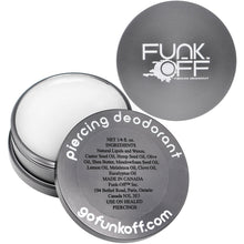 Load image into Gallery viewer, Dark Silver Funk-Off Piercing Deodorant