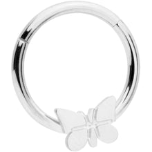 Load image into Gallery viewer, 16G 3/8 Spring Butterfly Hinged Segment Ring