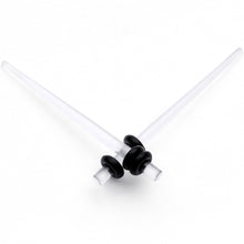Load image into Gallery viewer, Clear Acrylic Straight Taper Set