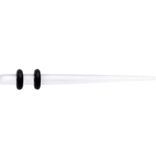 Load image into Gallery viewer, Clear Acrylic Straight Taper Set