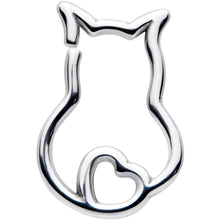 Load image into Gallery viewer, 16G 5/16 Luv Kitty Cat Closure Ring