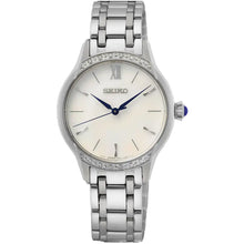 Load image into Gallery viewer, Seiko Women's Stainless Steel White Dial