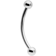 Load image into Gallery viewer, 16G 1/2 Stainless Steel Curved Barbell