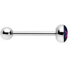 Load image into Gallery viewer, Bisexual Pride Flag Barbell Tongue Ring