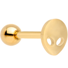 Load image into Gallery viewer, Multicolor Outer Space Aliens Barbell Tongue Ring Set of 4