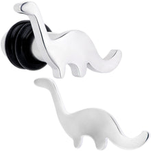 Load image into Gallery viewer, Brontosaurus Dinosaur Single Flare Plug Set 14G to 4G