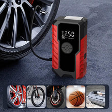 Load image into Gallery viewer, Portable 12V Car Jump Starter, Battery Charger, Air Pump (LED Display)