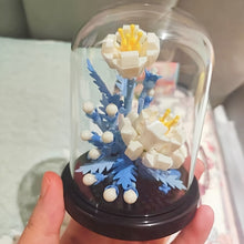 Load image into Gallery viewer, DIY Flower Building Blocks Set - Romantic Proposal Decor, Desktop Ornament & Puzzle Toy, Perfect Birthday Gift Ramadan Mubarak