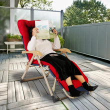 Load image into Gallery viewer, 67x22in Chaise Lounger Cushion Recliner Rocking Chair Sofa