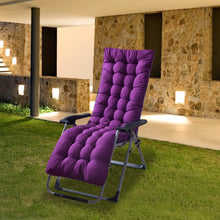 Load image into Gallery viewer, 67x22in Chaise Lounger Cushion Recliner Rocking Chair Sofa