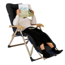 Load image into Gallery viewer, 67x22in Chaise Lounger Cushion Recliner Rocking Chair Sofa