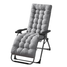 Load image into Gallery viewer, 67x22in Chaise Lounger Cushion Recliner Rocking Chair Sofa