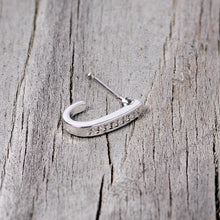 Load image into Gallery viewer, 20G 3/8 Steel Dainty Dots Faux Hoop Nose Bone