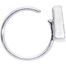 Load image into Gallery viewer, 20G 5/16 Rainbow Pride Triangle Nose Hoop