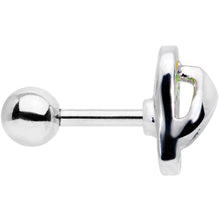 Load image into Gallery viewer, 16G 1/4 Pink Green Beach Flip Flop Sandal Cartilage Tragus