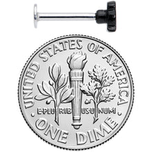 Load image into Gallery viewer, 16G 5/16 Sweet Witch Cauldron Halloween Labret Monroe Tragus