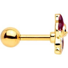 Load image into Gallery viewer, 16G 1/4 Gold Tone Squirrel Cartilage Tragus Earring