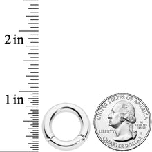 Load image into Gallery viewer, 6G 1/2 Stainless Steel Hinged Segment Ring