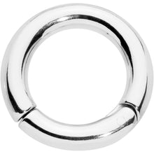 Load image into Gallery viewer, 6G 9/16 Stainless Steel Hinged Segment Ring