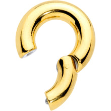 Load image into Gallery viewer, 2G 1/2 Gold Tone PVD Steel Hinged Segment Ring