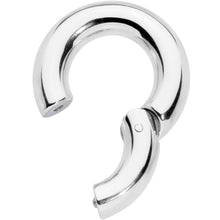 Load image into Gallery viewer, 2G 9/16 Stainless Steel Hinged Segment Ring