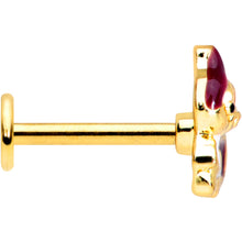 Load image into Gallery viewer, 16G 5/16 Gold Tone Squirrel Labret Monroe Tragus
