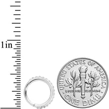 Load image into Gallery viewer, 16G 5/16 Clear CZ Gem Stainless Steel Hinged Segment Ring