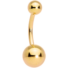 Load image into Gallery viewer, Clear Gem Gold Tone Holiday Deco Christmas Dangle Belly Ring Set of 3