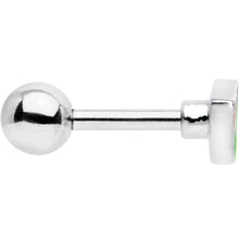 Load image into Gallery viewer, 16G 1/4 Red Green Juicy Watermelon Fruit Cartilage Tragus Earring