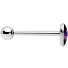 Load image into Gallery viewer, Lesbian Love Heart Barbell Tongue Ring