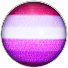 Load image into Gallery viewer, Lesbian Pride Flag Barbell Tongue Ring