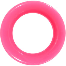 Load image into Gallery viewer, Pink Acrylic UV Saddle Tunnel Plug Set 12mm to 26mm