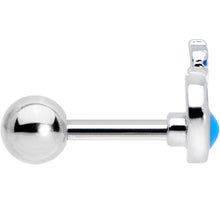 Load image into Gallery viewer, 16G 1/4 Whale in the Water Nautical Cartilage Tragus